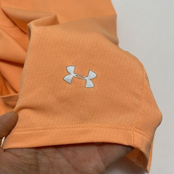 Under Armor Heat Gear Running Top Tank Women Size S Yoga Workout Gym Racerback - Picture 8 of 10